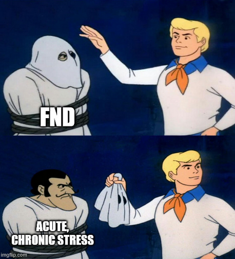 Scooby-Doo meme of Fred unmasking a ghost, revealing the villain beneath